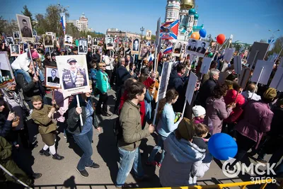 Бессмертный полк» — 2019 в Омске: когда и где пройдет шествие, где можно  заказать транспарант - ВОмске