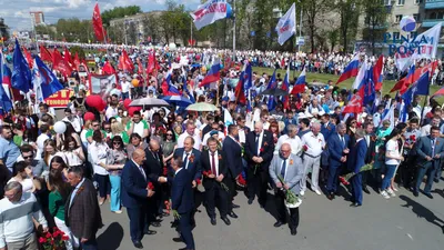 В Пензе 9 Мая прошла акция «Бессмертный полк»