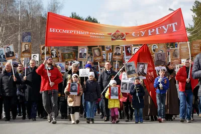 Бессмертный полк» в Сургуте прошёл в авто- и авиаформатах | 09.05.2023 |  Сургут - БезФормата