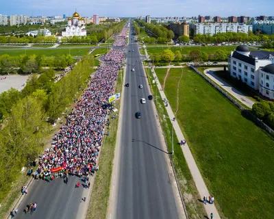 Тольятти. 9 мая. Бессмертный полк. День Победы.