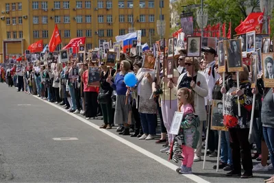 Репортаж с акции «Бессмертный полк» в Тольятти