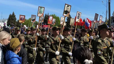 Тольятти. 9 мая. Бессмертный полк. День Победы.