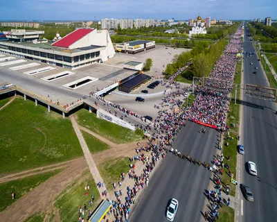 Тольятти. 9 мая. Бессмертный полк. День Победы.