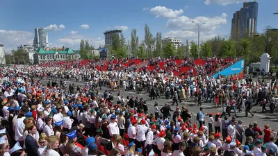 Тольятти. 9 мая. Бессмертный полк. День Победы.