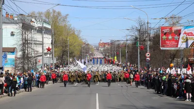 И рядом мёртвые с живыми\": в Томске прошла акция \"Бессмертный полк\".  Фоторепортаж