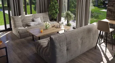 Угловой диван Indivi с модулем для отдыха в Москве купить по цене 365 206  руб. в интернет-магазин датской дизайнерской мебели BoConcept