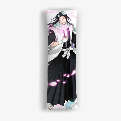 Мини дакимакура Бьякуя Кучики из Блич арт. M0504, 60х20 см купить в Dakimaki