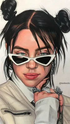 Billie Eilish в макияже: фото для скачивания