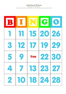 10 Color Bingo Card | 500 Difference Non Repeat Number Card | Singapore