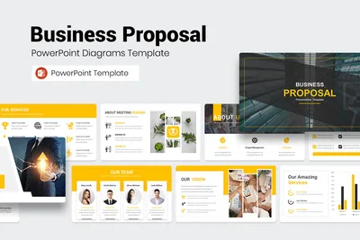 Business Proposal PowerPoint Template | Nulivo Market