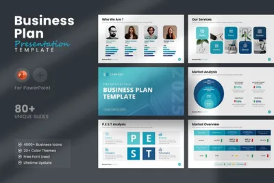 Business Plan Powerpoint Template - Design Cuts