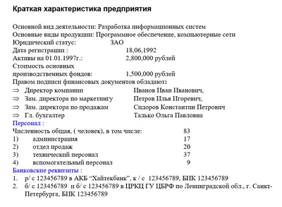 Как составить бизнес-план для банка