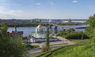 Нижний Новгород Благовещенский монастырь Церковь Успения Пресвятой  Богородицы Собор Благовещения Пресвятой Богородицы Церковь Сергия  Радонежского Церковь Алексия, митрополита Московского Фотография