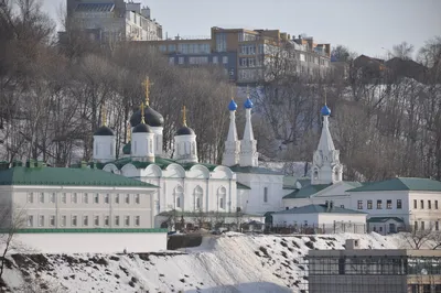 Благовещенский монастырь нижний новгород фото фотографии