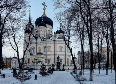 Благовещенский собор. / Воронеж город, Фридриха Энгельса улица, 1-а. /  Русские Церкви