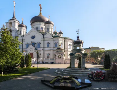 Воронеж с высоты Благовещенского собора.