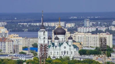 Арт на Благовещенский Кафедральный Собор в Воронеже | Пикабу