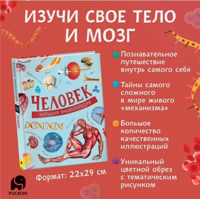 РОСМЭН Большая энциклопедия в картинках на русском Russian encyclopedia fot  kids | eBay