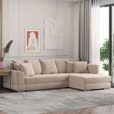 Большие угловые диваны - купить большой угловой диван в Москве, цены в  интернет-магазине
