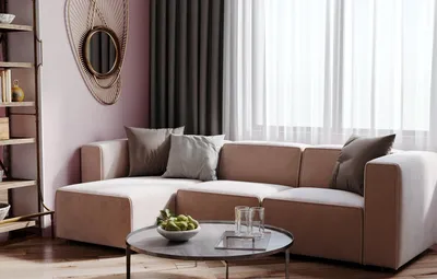 Большой Угловой диван Копенгаген с ящиком для белья купить в Москве, цены