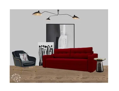 LoftDesigne on Instagram: “50 оттенков красного в нашем интерьере👌🏻  Кожаный диван бордо #10853_ld , как основа, бархатные кресла #40… |  Woonkamer, Interieur, Huis