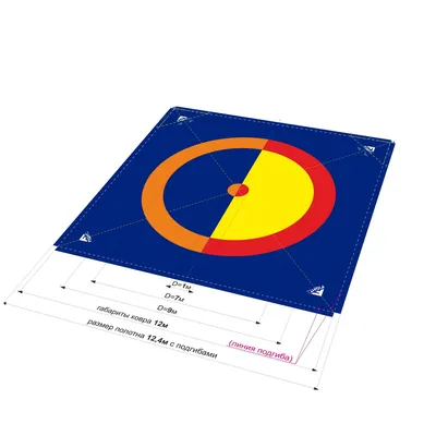 Борцовский ковер купить в Москве - Fighttech