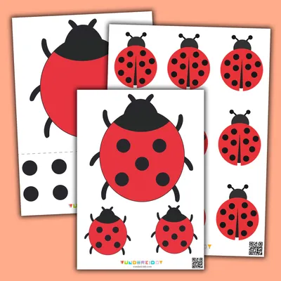 Ladybug. Божья коровка. PNG. | Божьи коровки, Рождественские изображения,  Милые рисунки