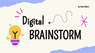 Free online whiteboard for brainstorming templates | Canva