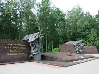 Мемориальный комплекс Партизанская поляна в городе \"Брянск\"