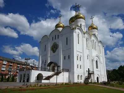 Брянская область Брянск Собор Троицы Живоначальной Фотография