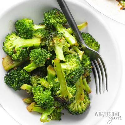 Air Fryer Broccoli - Eating Bird Food