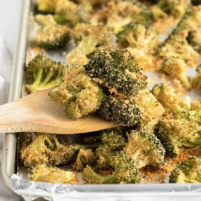 Roasted Miso Broccoli (Side Dish) | Walder Wellness, RD