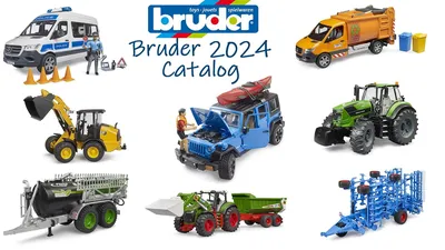 Bruder 2024 Catalog: New Product List - YouTube