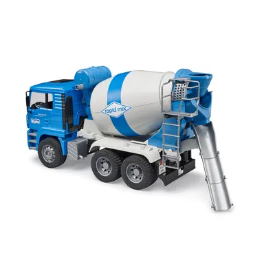 New Bruder Cement Mixer Truck Special Edition NIB | eBay