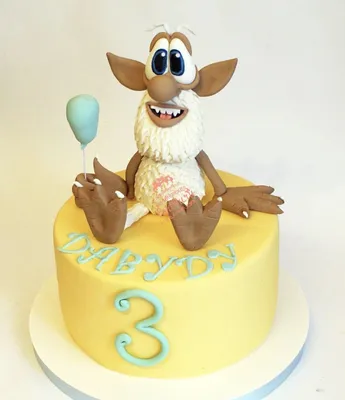 Cartoon Birthday Cake for Girls