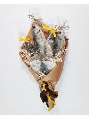 Very simple. Mini Bouquet of fish. Gifts and crafts for men. - YouTube