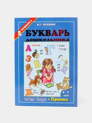 Букварь дошкольника - Читай-пиши + пропись (В.Г. Пронин) Preschooler's ABC  book | eBay