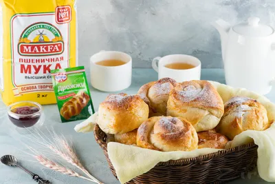 Булочки с корицей без замеса теста | Kolomoka.ru