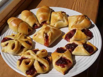 Булочки с маком
