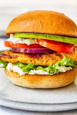 Portuguese Chicken Burger - Simple Home Edit