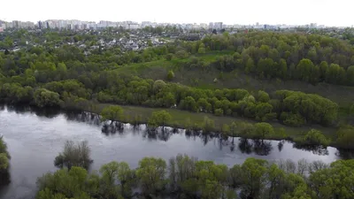 Брянский фотограф снял Чашин курган с высоты птичьего полета