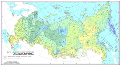 Карта России с городами