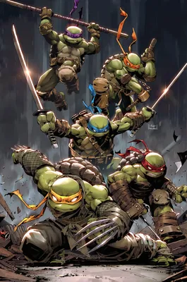 Заводная фигурка Ninja Turtles(Черепашки Ниндзя) Черепашка-ниндзя 15см  купить по цене 2590 ₸ в интернет-магазине Детский мир