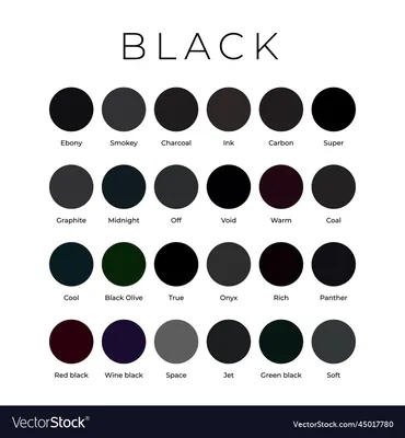 44 Colors That Go With Black (Color Palettes) - Color Meanings