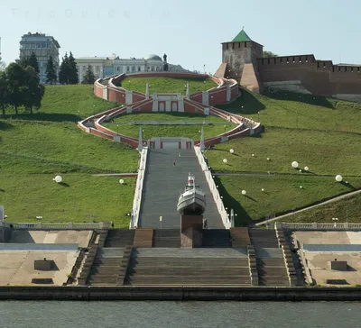 Чкаловская лестница в Нижнем Новгороде