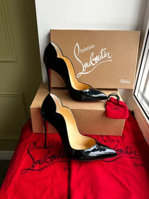 Christian Louboutin туфли с геометрическим принтом