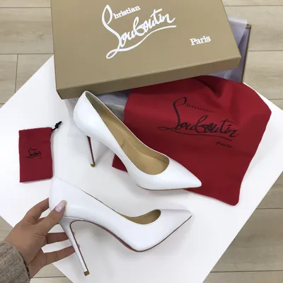 Christian Louboutin туфли с открытым носком