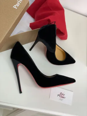 Christian Louboutin туфли с кристаллами