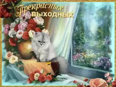 Открытки чудесных выходных и хорошего настроения - фото и картинки  abrakadabra.fun