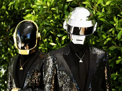 Contemporary Art - Acrylic on canvas - Daft Punk - Valoushka